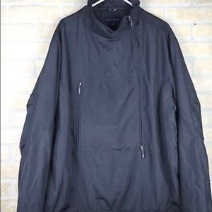 hilfiger xl pullover side zip black jacket pockets